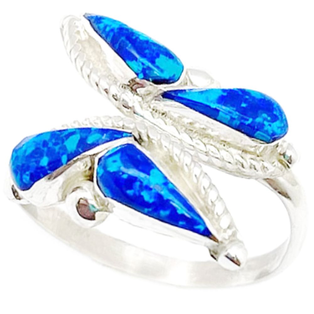 Damenring Sterling Silber - Enchanting Butterfly Opal